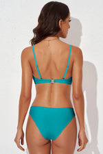 Scoop Neck Sleeveless Swim Set - Ladyez