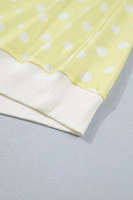 Polka Dot Short Sleeve Top and Shorts Set