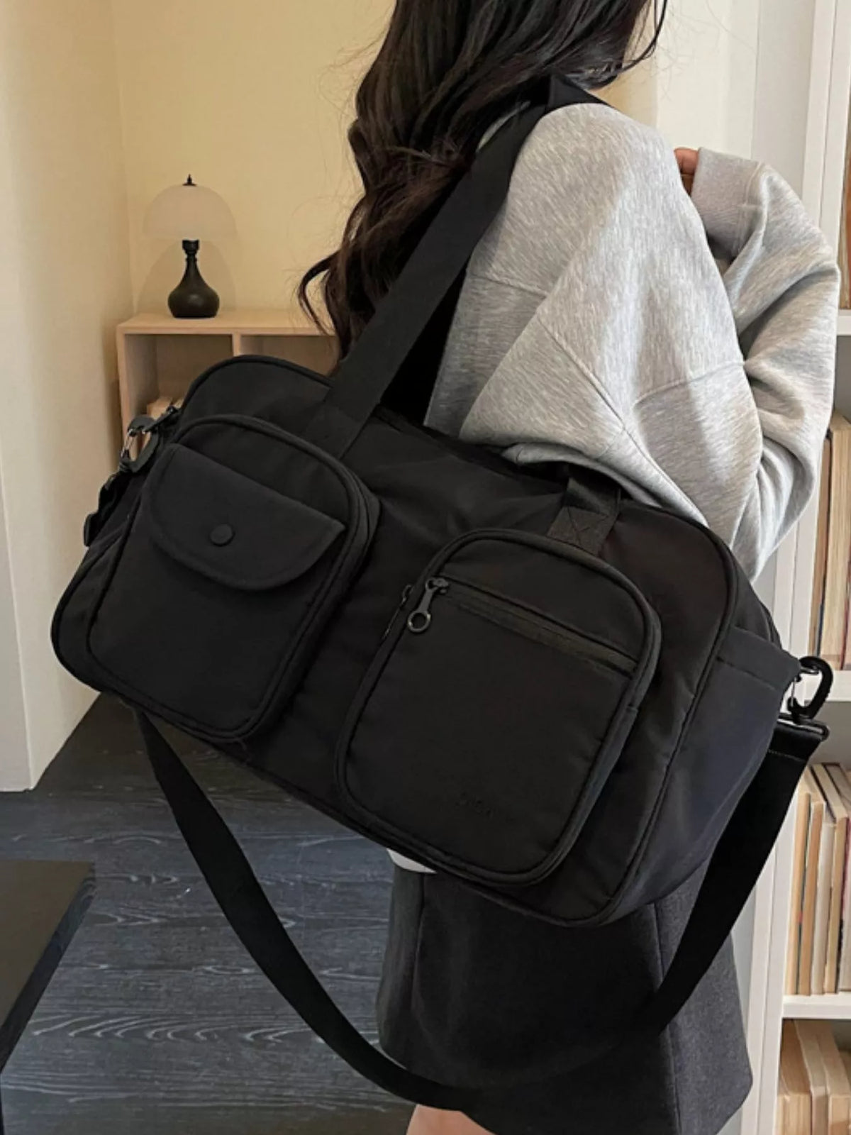 Duffle Bag with Multiple Pockets