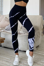 Slim Fit High Waist Long Active Pants - Ladyez