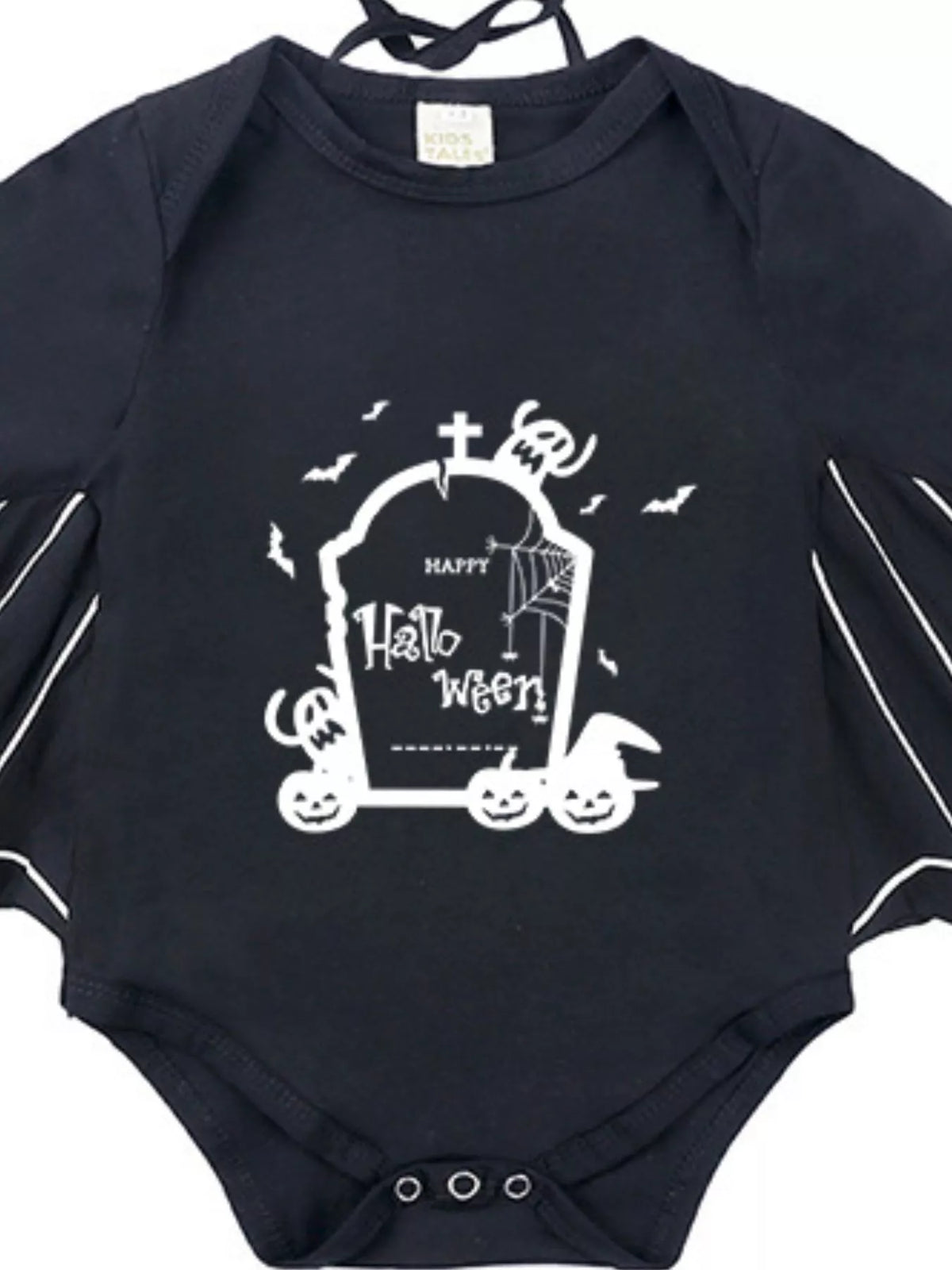 Children's Halloween Bat Bodysuit & Hat Costume Set