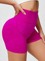 High Waist Active Shorts - Ladyez