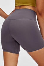 Millennia High Waist Training Shorts - Ladyez