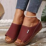 Open Toe Wedge Sandals