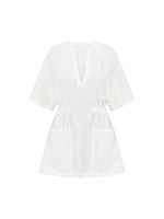 Relaxed Fit Half Sleeve Cover-Up Dress