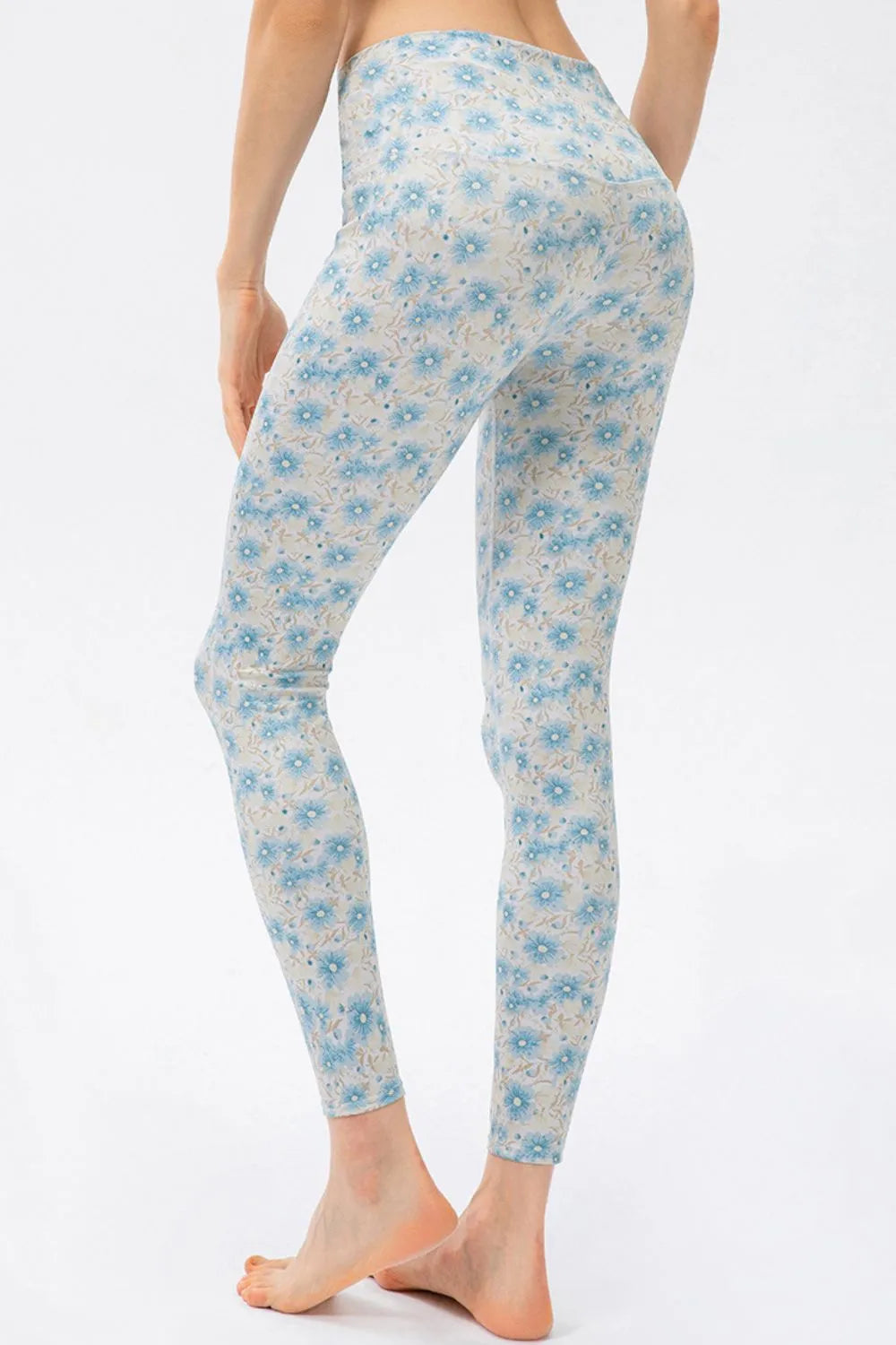 High Waist Skinny Active Pants - Ladyez