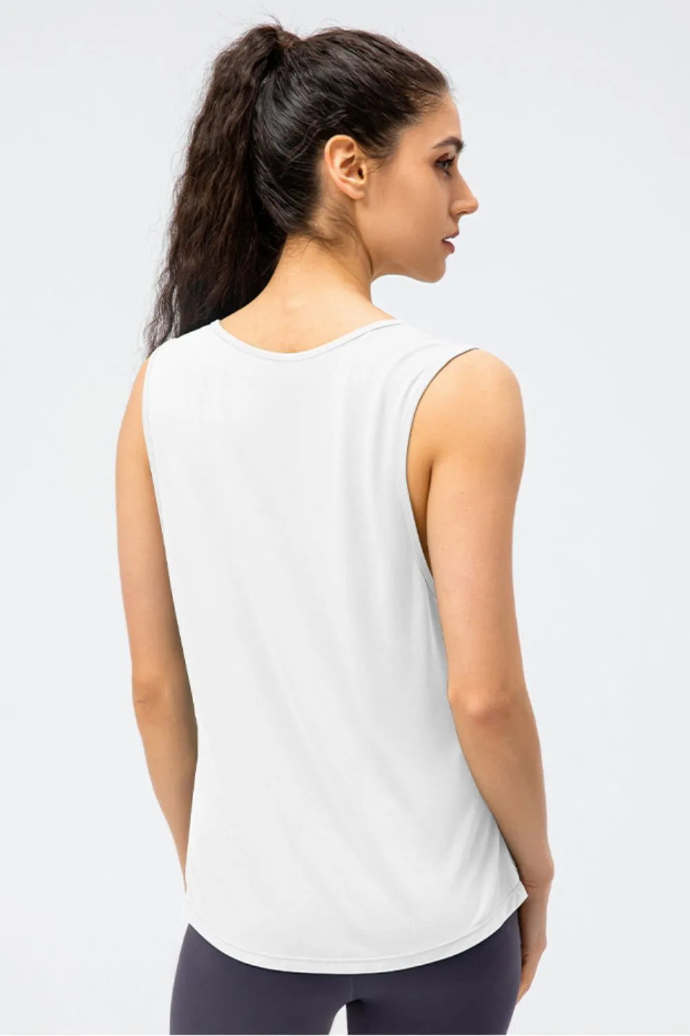 Cutout Reversible Active Tank - Ladyez
