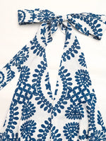 Printed Halter Neck Maxi Dress