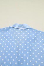 Dotted Print Soft Short Pajama Set