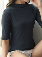 Solid Color Short Sleeve T-Shirt