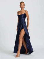 Bethany Backless Ruffles Irregular Dress Summer