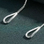 925 Sterling Silver Chain Earrings