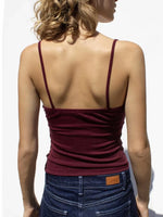 Lace Trim V-neck Cami Top - Ladyez