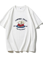 Plus Size Fruit Graphic Round Neck T-Shirt