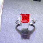 3 Carat Moissanite 925 Sterling Silver Ring - Ladyez