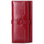 Leather Long Wallet