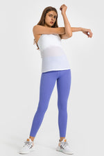 Millennia High Waist Ankle-Length Yoga Leggings - Ladyez