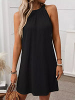 Sleeveless Casual Mini Dress
