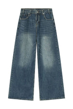 Wide Leg Jeans with Pockets