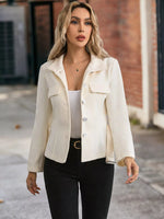 Belted Button-Up Jacket