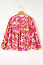 Printed Button Up Shirt