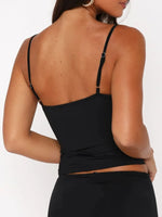 V-Neck Cami Top - Ladyez