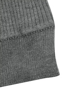 Turtleneck Button-Down Cardigan