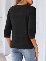 Button Up 3/4 Sleeve Cardigan