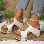 Open Toe Wedge Sandals