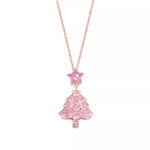 Christmas Tree Pendant Necklace