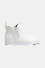 Beast Fashion Faux Suede Elastic Side Panel Sneakers - Ladyez