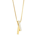 925 Sterling Silver Zircon Pendant Necklace