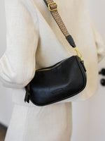 Wide Strap Crossbody Bag
