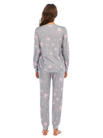 Star Top and Pants Lounge Set - Ladyez