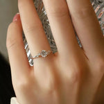 1 Carat Moissanite 925 Sterling Silver Ring