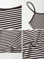 Striped Scoop Neck Cami