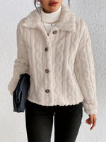 Cozy Fleece Button-Up Outerwear