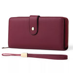 PU Leather Long Wallet