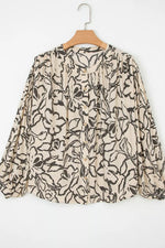 Floral Print Button-Down Shirt