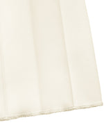 Sleeveless Vest and Pleated Maxi Skirt Set