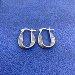 925 Sterling Silver Hoop Earrings