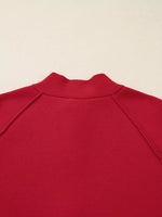 Collared Button Front Wrapped Cardigan