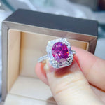 3 Carat Moissanite 925 Sterling Silver Ring