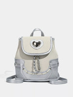Heart Flap Backpack Bag