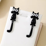 Alloy Cat Earrings