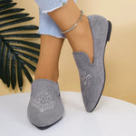 Point Toe Slip-Ons