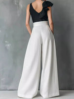 High-Waisted Wide-Leg Pants