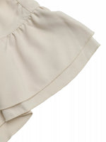 Ruffle Sleeve Tie-Neck Shirt