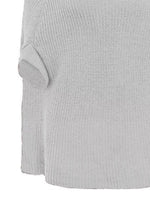 Turtleneck Knitted Cape Sweater