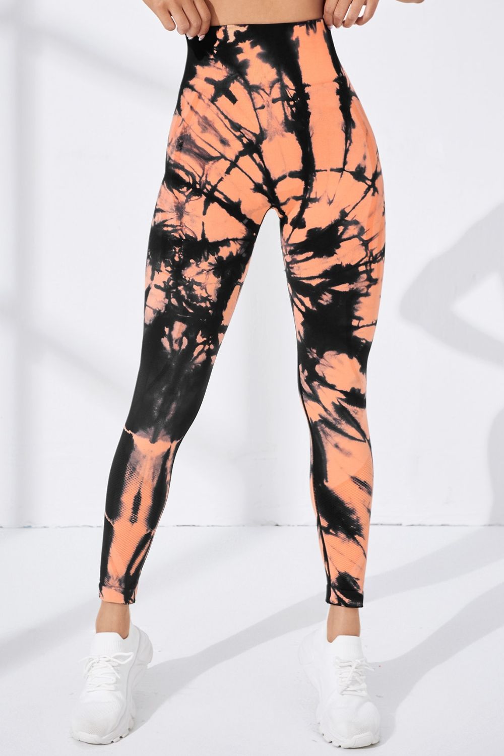 Wide Waistband Long Active Pants - Ladyez
